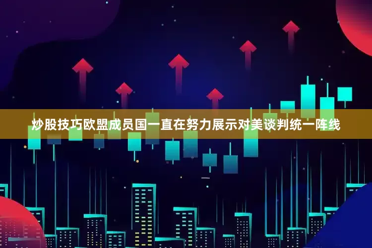 炒股技巧欧盟成员国一直在努力展示对美谈判统一阵线