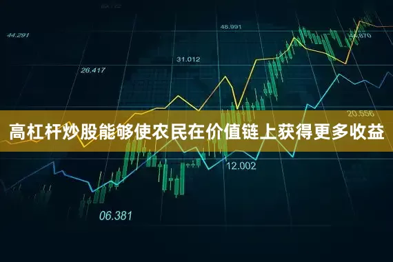 高杠杆炒股能够使农民在价值链上获得更多收益